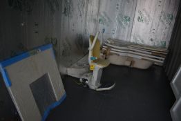 Content of Container 113 to Include Shower Screens, Fire Hearth Back, Shower Tray, Four Curved