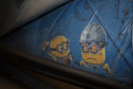 4m x 45m Roll of Minions Blue Carpet