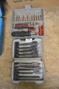 Socket Set and a Wood Bit Set