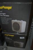 Two Challenge Upright Fan Heaters