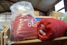 Two Pro Action Sleeping Bags