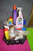 Quantity of Assorted Cleaning Products