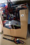 Pallet Containing a Quantity of Spear & Jackson Hedge Trimmers, Grass Cutters, etc. (salvage)