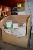 Pallet of Assorted Cardboard Boxes