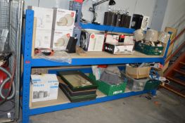 Bay of Blue Boltless Racking 280cm long x 63cm wide x 140cm high (collection by appointment,