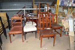 Ten Assorted Dining Chairs