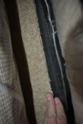 5m wide Roll of Pale Brown Carpet