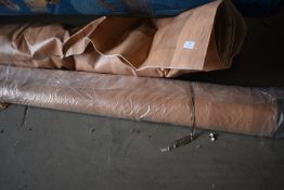 Two 4m Wide Offcuts of Wood Effect Vinyl Flooring