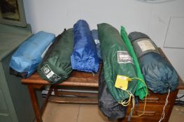 Six Assorted One and Two Man Tents