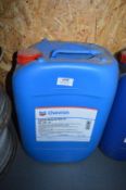 20L Tub of Chevron Multigrade Motor Oil SAE 15W-40 (unopened)