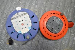 One 8m and One 18m 240v Extension Cables