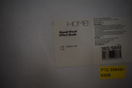 Two Scandi Wood Effect Shades