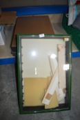 Three Display Cabinets 25” x 17”