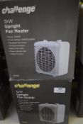 Two Challenge Upright Fan Heaters