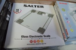 Two Salter Electronic Scales