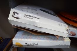 Three Assorted Toilet Seats