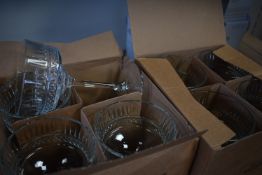 Two Boxes of Four Elysia Champagne Glasses