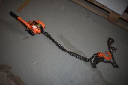 Lever Block 0.75-ton Block & Tackle with Chain