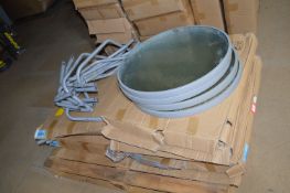 Pallet Containing a Quantity of Glass Topped Bistro Tables (salvage)