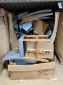 Pallet Containing Chairs and Chair Parts (salvage)