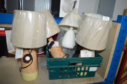 Five Table Lamps