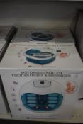 Two Motorised Roller Foot Bath Spa & Massagers