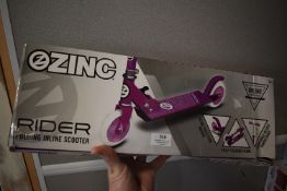 Zinc Folding Scooter