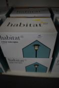 Two Boxes of Six Habitat Solar Stake Lights