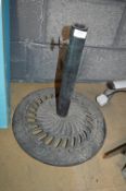 Steel Parasol Base