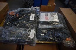 Three Trampoline Side Nets and a Weather Cover