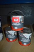3x 2.5L of Valspar Difficult Surfaces White Undercoat