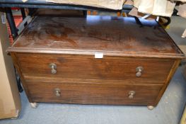 Two Drawer Unit on Castors