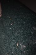 4m wide Roll of Green Carpet
