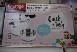 Prestige Pressure Cooker with Steamer