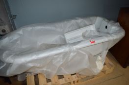 Standalone Acrylic Bath with Ball & Claw Feet