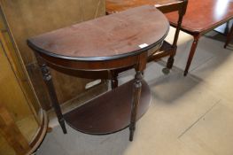 Half Moon Side Table