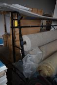 Carpet Rack 4.5m long x 6ft tall (contents not included, collection by appointment)
