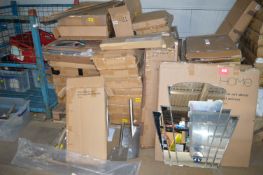 Mixed Lot of Salvage Including Mirrors, Under Sink Units, Mirror Cabinets, etc.