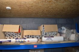 Quantity of Assorted Expanded Wallpaper