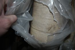 4m x 2m Roll of Pale Brown Vinyl Flooring