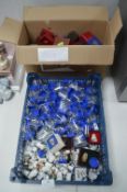 Thimbles, Thimble Domes, Ring Boxes, etc.