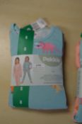 Two Pairs of Pekkle Girl’s Pyjamas Size: 8 years