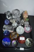 Twenty Glass Paperweights