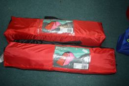 Two Pro Action Four-Man Dome Tents