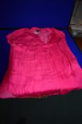 *Hilary Radley Short Sleeve Drop Shoulder Top in Pink Size: S