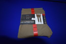 *Weatherproof Vintage Flex Flat Front Trousers Size: 34x34