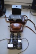 Vintage Binoculars and Cameras