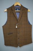 Cavani Gent's Tweed Waistcoat Size: 42