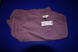 *Lee Long Sleeve Relax Fit Top in Violet Size: L