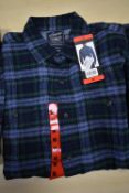 *Grayers Heritage Flannels Blue & Green Check Shirt Size: M